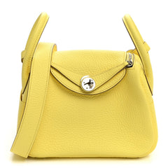 Taurillon Clemence Mini Lindy 20 Limoncello