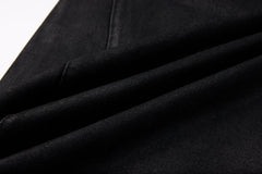 CapCabin Double-Waist Washed Wide-Leg Jeans