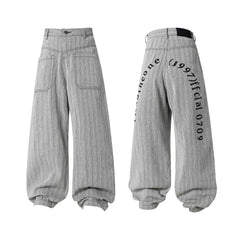 CapCabin “Textline Utility Balloon Pants”