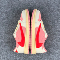 Travis Scott x Air Jordan 1 Retro Low OG PS 'Sail Tropical Pink'