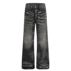 CapCabin Washed Athletic Blend Denim Pants