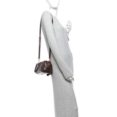 Calfskin Mini Arcadie Top Handle Bag Briarwood