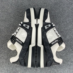 LV Trainer 'Black Monogram Denim’