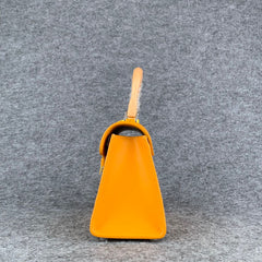 Goyard Saïgon Structure Mini Bag 'Yellow'.