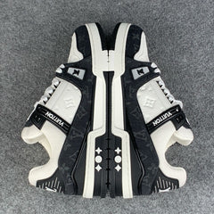 LV Trainer 'Black Monogram Denim’