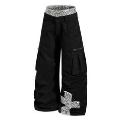 CapCabin Leopard Cross Utility Pants