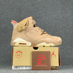 Travis Scott x Air Jordan 6 Retro 'British Khaki'