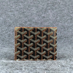 Goyard SLOT WALLET 'BLACK TAN'