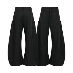 CapCabin “Utility Wide-Leg Cargo Pants”