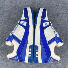 LV Trainer 'White Blue Crystals'