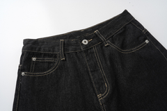 CapCabin Star Script Wide-Leg Jeans