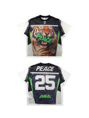 CapCabin Tiger Peace Mesh Jersey