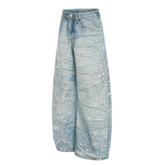 CapCabin Ice Web Wide-Leg Jeans