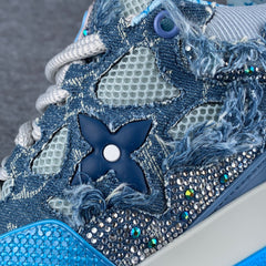 Swarovski x LV Skate Sneaker 'Blue Monogram'