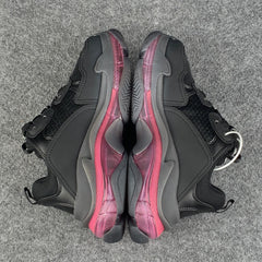 Balenciaga Wmns Triple S 'Clear Sole - Black Pink Neon'