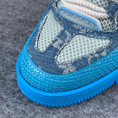Swarovski x LV Skate Sneaker 'Blue Monogram'