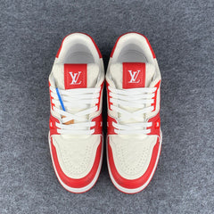 LV Trainer Low '#54 Signature 'Red White'