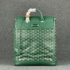 Goyard Alpin Backpack 'Green Goyardine'