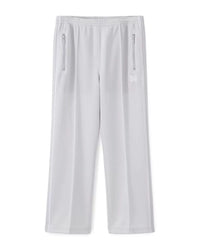 Needles Style Embroidered Butterfly Tonal Stripe Track Pants - Light Grey