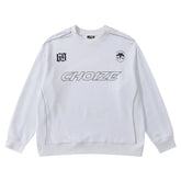 Y2K 3M Reflective Print Long Sleeve Top
