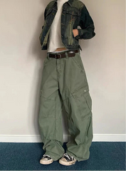 Y2K Baggy Cargo Boyfriend Fit Jeans