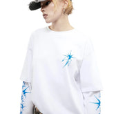 Y2K Kiss From a Dove Graphic Long Sleeve Top T-Shirt