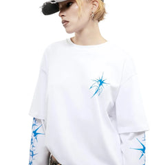 Y2K Kiss From a Dove Graphic Long Sleeve Top T-Shirt