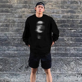 Y2K Long Sleeve Faces Graphic Top T-Shirt