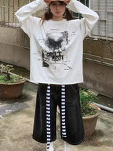 Y2K Obtuse Long Sleeve Graphic Top