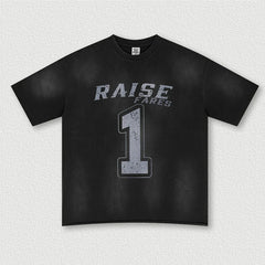 Y2K Origin 285gsm "Raise 1" Essentials Graphic T shirt