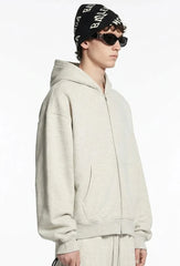 Y2K Origin 345gsm Boxy Fit Zip Up Hoodie
