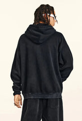 Y2K Origin 360gsm Washed Ribbon Zip Up Hoodie