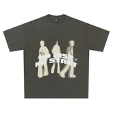 Y2K Oversized Graphic T Shirt