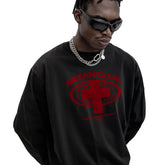 Y2K Satan Club Graphic Long Sleeve Top T-Shirt