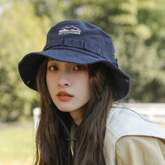 Y2K Stone-Washed Safari Bucket Hat