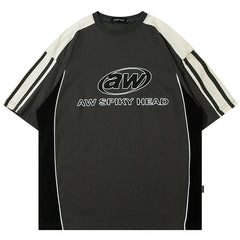 Y2K Vintage Oversized "Spiky" T Shirt