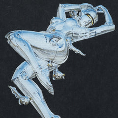 AI Robot Graphic Y2K T Shirt