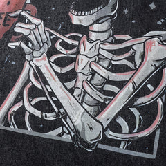 Alive Skull Skeleton Graphic Y2K Tees