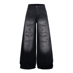 CapCabin Shadow Camo Wide-Leg Pants