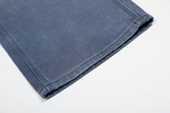 CapCabin Washed Wrinkle Effect Denim Jeans