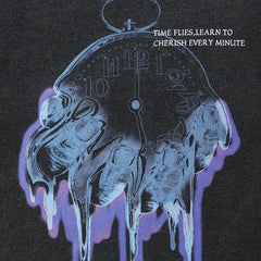 Black Y2K Aesthetic Graphic T Shirt