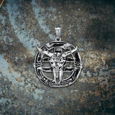Bullfighting Bull Stainless Steel Pendant