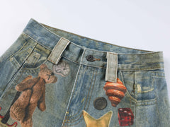 CapCabin “Playground Charm Balloon Jeans”