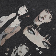 Cartoon Girl Graphic T Shirts Y2K