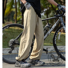 Casual Outdoor Quick-Drying Thin Drawstring Pants