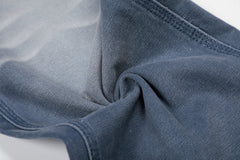 CapCabin Washed Wrinkle Effect Denim Jeans