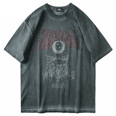 Dark Streetwear T Shirt Y2K