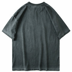 Dark Streetwear T Shirt Y2K