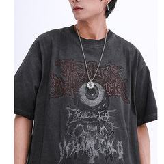 Dark Streetwear T Shirt Y2K