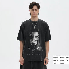Doberman Dog Graphic T Shirts Y2K